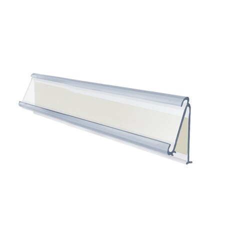 Azar Displays 8.5'' W x 1.25'' H FLIP UP Adhesive-back Nameplate, 10PK 199631